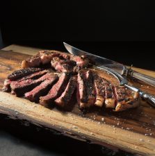 Reverse sear steaks turn out perfect every time!