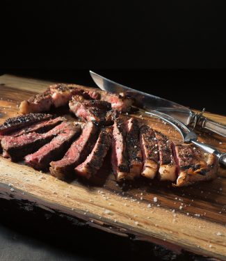 Reverse sear steaks turn out perfect every time!