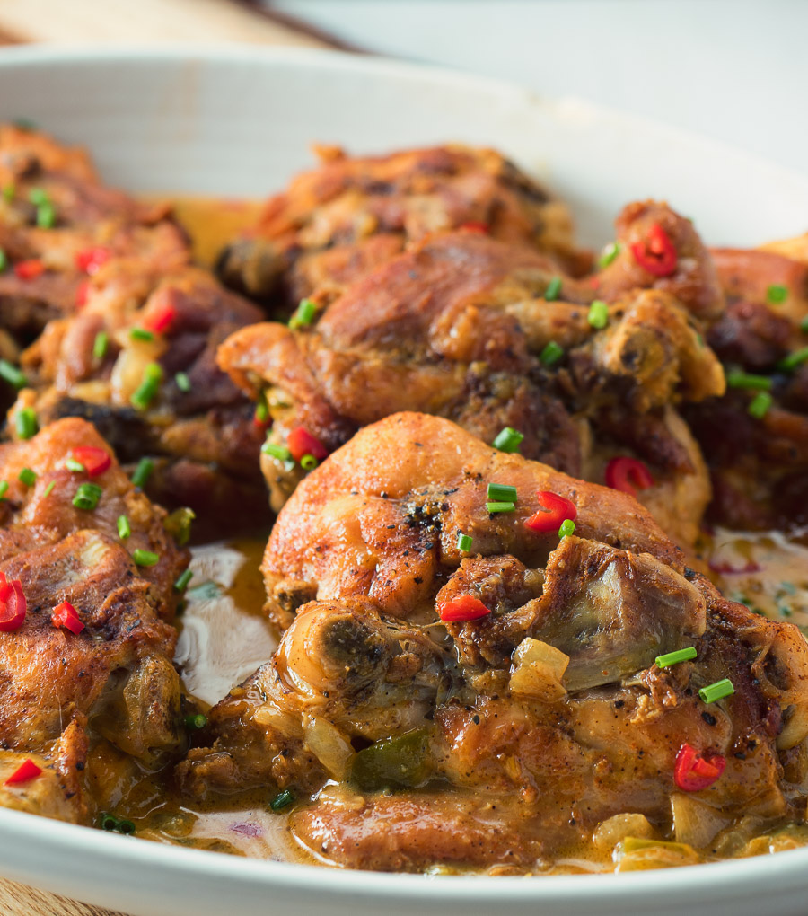 Easy to make - this creole chicken is pure cajun comfort food.