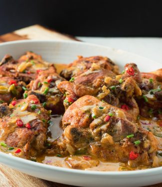 Easy to make - this creole chicken is pure cajun comfort food.