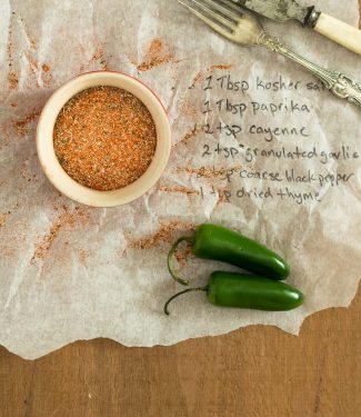 A simple, low salt creole seasoning that spices up everything!