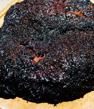 Hot and fast BBQ brisket is cooked at 300F for about 6-8 hours. This recipe works with the flat and delivers a juicy brisket if done right.