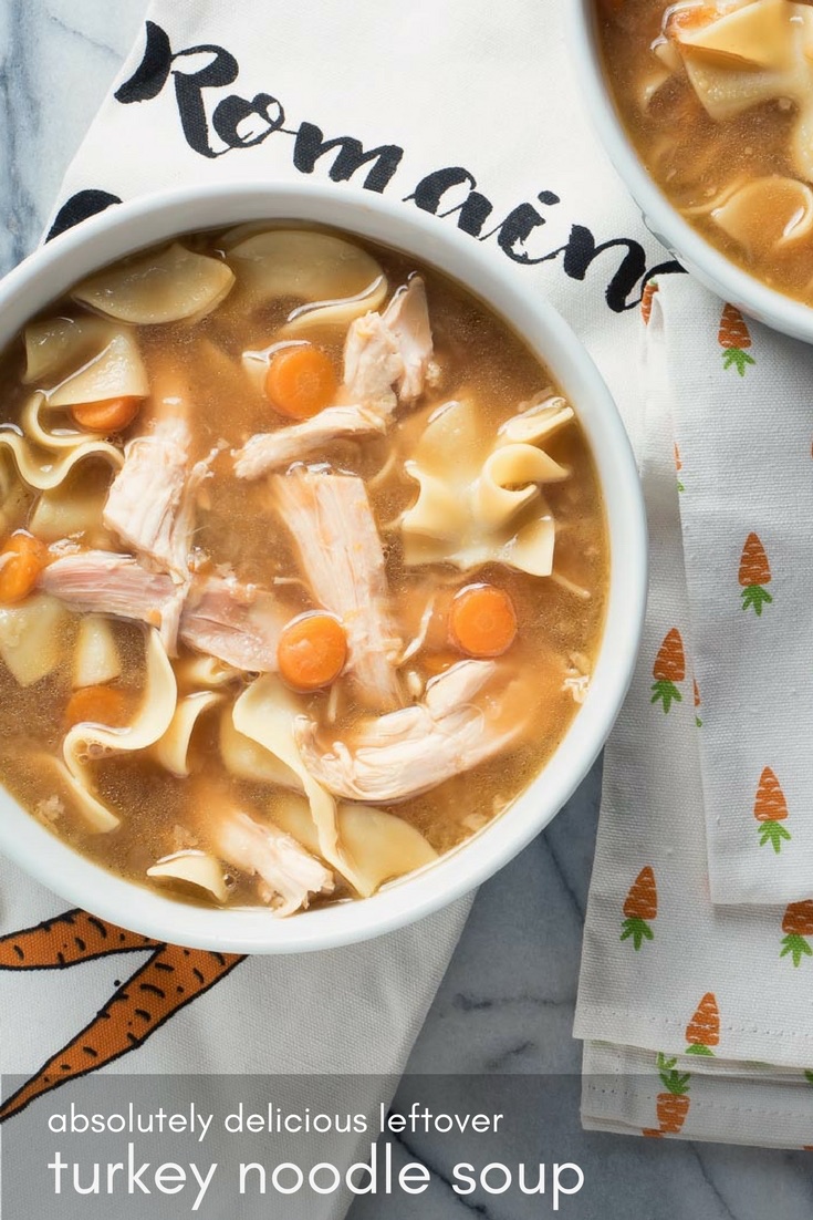 Amazing mouthfeel makes this turkey noodle soup the best thing you can do with your leftovers.