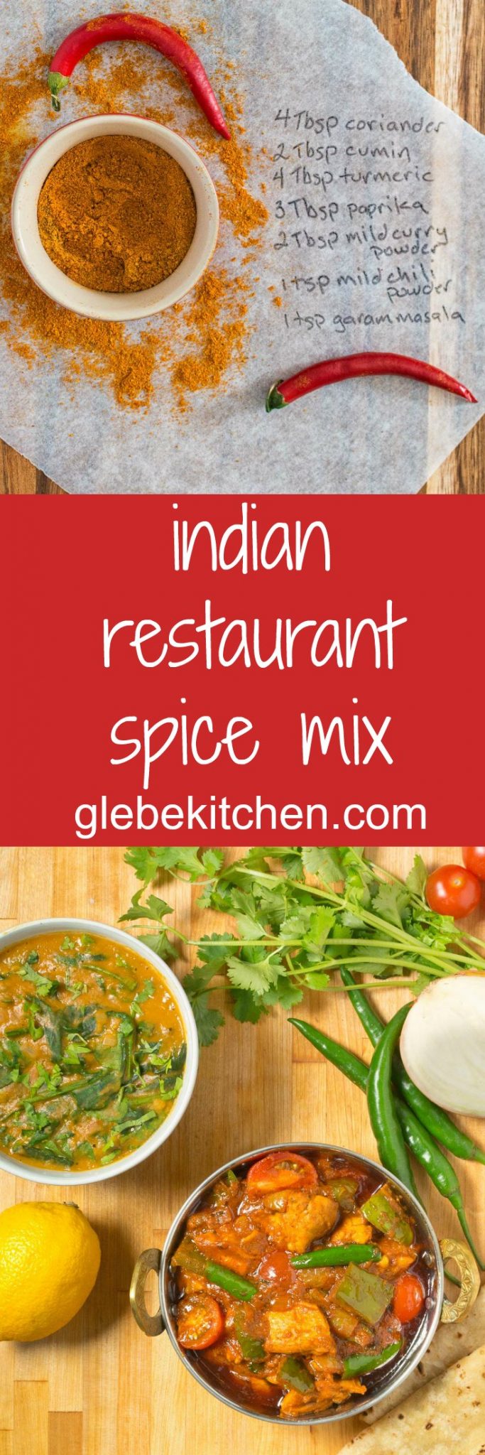 This simple Indian restaurant spice mix can be used to make almost any Indian restaurant curry.