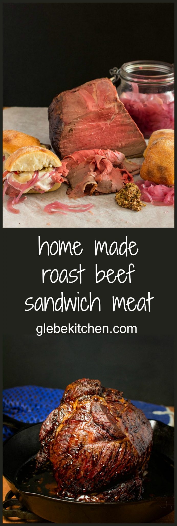 Make your roast beef sandwich beef from scratch. Cheaper, tastier and dead easy.