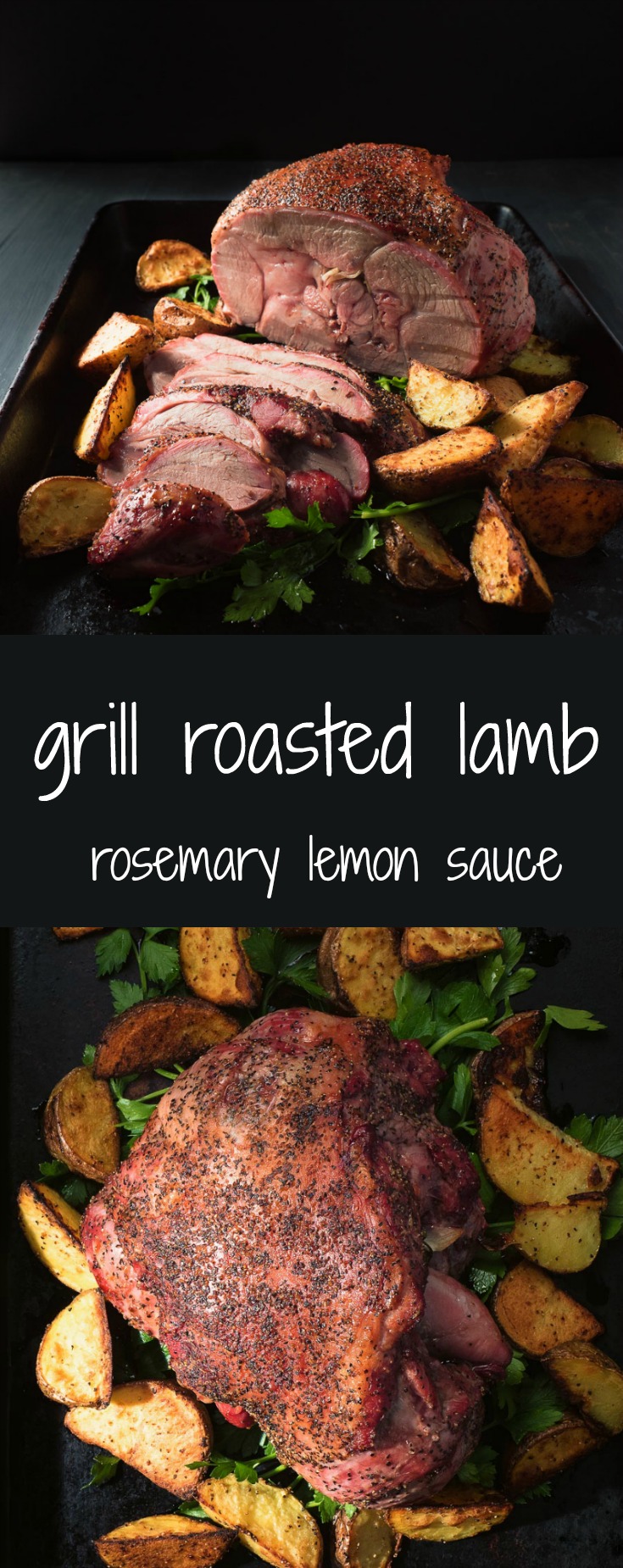 Grill roasted leg of lamb is a timeless way to serve lamb.