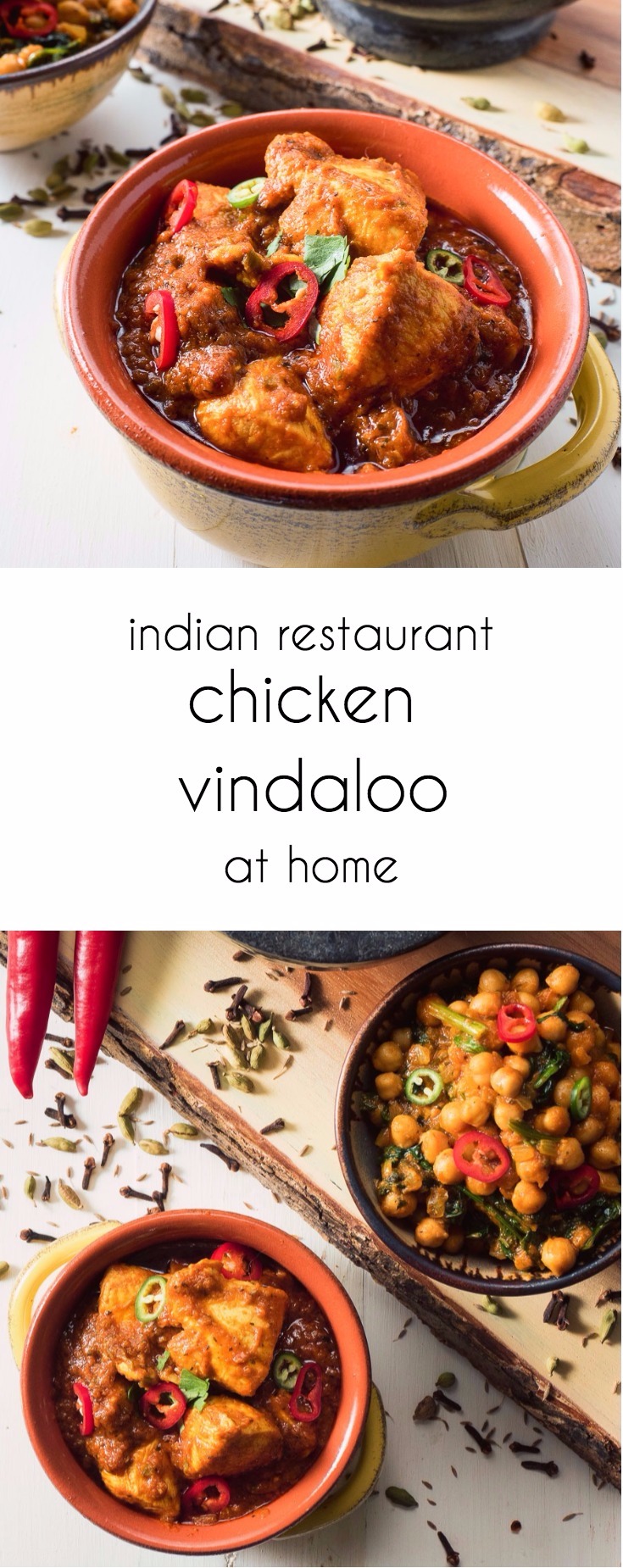 Indian restaurant vindaloo curry is a hot and sour curry that can be as fiery as you want.