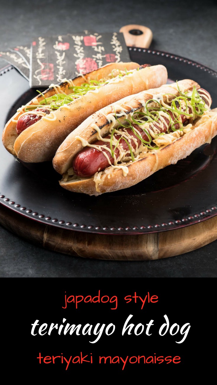 This Japadog inspired terimayo hot dog is possibly the best hot dog you will ever have. 