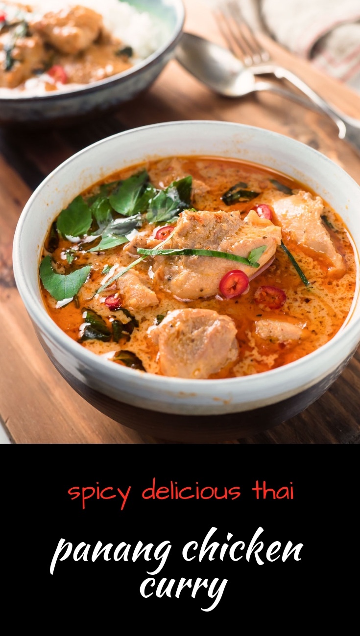 Creamy, spicy and bursting with coconut flavour, panang curry with chicken is the Thai curry you need to be eating...