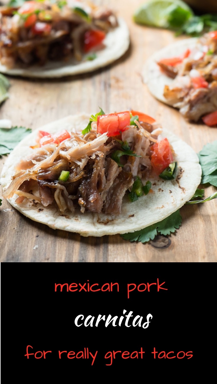 Mexican pork carnitas make the ultimate tacos.