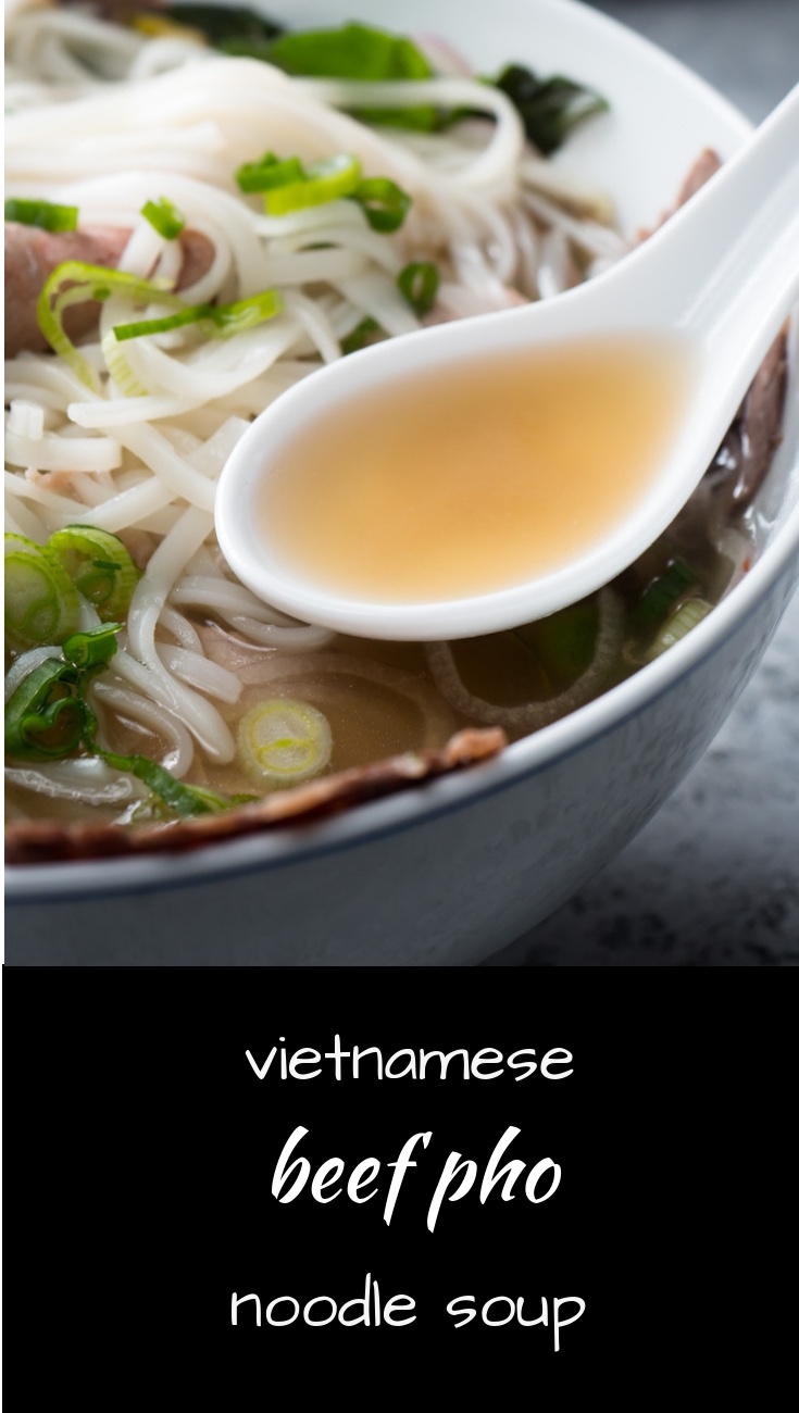 Vietnamese beef pho is the ultimate noodle soup.