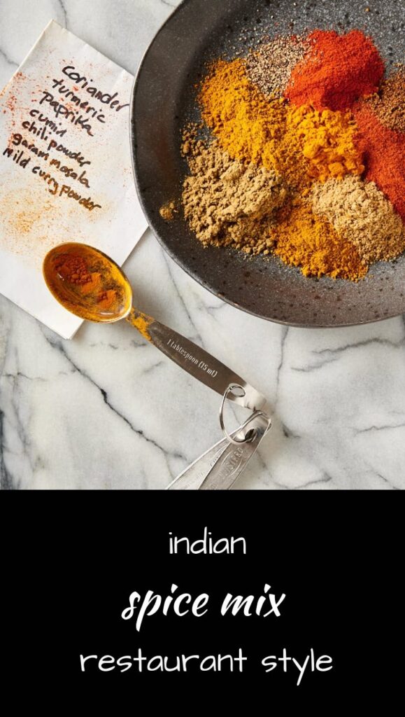 Indian restaurant spice mix is the first step to restaurant curries at home!