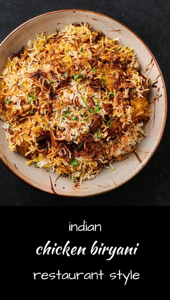 This is how Indian restaurants make really good chicken biryani.
